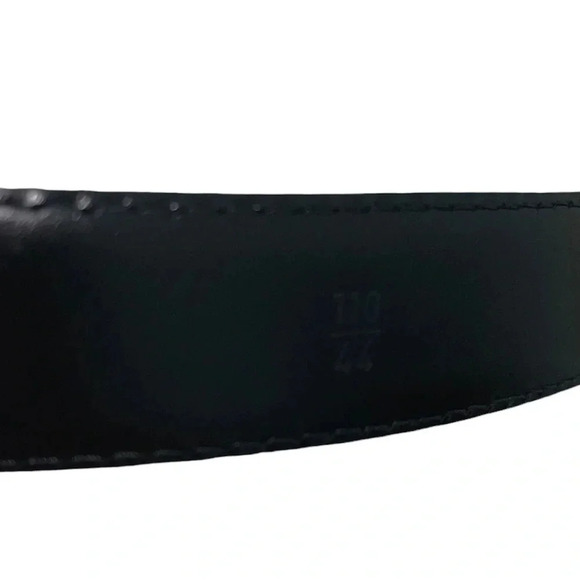 LOUIS VUITTON CT0334 Classic Black Leather Belt - Picture 10 of 13